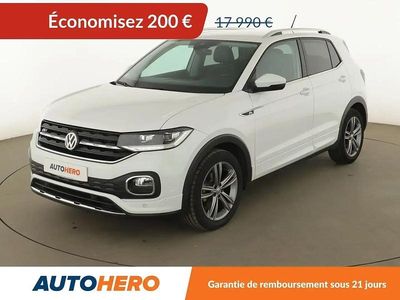 Blanc Occasion 2019 VW T-Cross R-line SUV | 17 790 € (Prix juste)