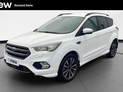 Blanc Occasion 2019 Ford Kuga ST-Line SUV | 17 500 € (Prix juste)