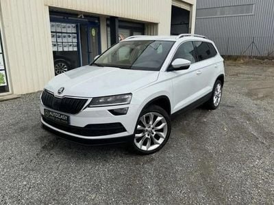 Blanc Occasion 2019 Skoda Karoq Style SUV | 26 990 € (Prix juste)