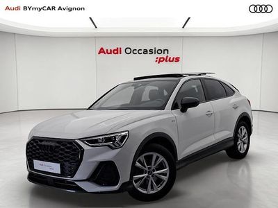 Blanc glacier métallisé Occasion 2025 Audi Q3 Sportback S-line plus SUV | 45 599 € (Prix juste)
