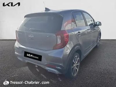 Gris fonce Occasion 2021 Kia Picanto X-Line Citadine | 12 490 € (Prix juste)