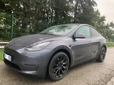 Gris Occasion 2021 Tesla Model Y Long Range AWD SUV | 37 500 €