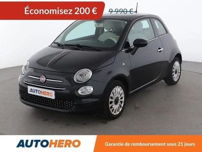 Noir Occasion 2019 Fiat 500 Lounge Citadine | 9 790 € (Bon prix)
