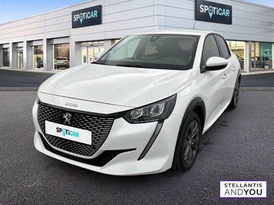 Occasion Peugeot e-208 Style 100 kW (136 ch) 2021 Blanc Citadine