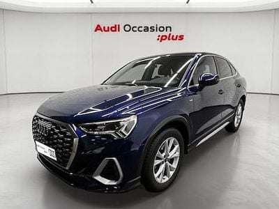 Bleu navarre métallisé Occasion 2022 Audi Q3 Sportback S-Line SUV | 27 926 € (Super prix)