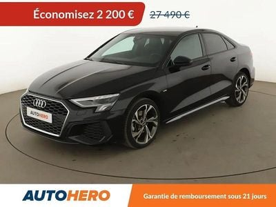 Noir Occasion 2020 Audi A3 S-Line Berline | 25 290 € (Prix juste)
