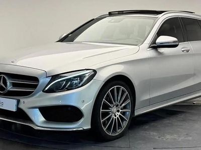 Gris Occasion 2015 Mercedes C300 Sportline Break | 18 990 € (Prix juste)