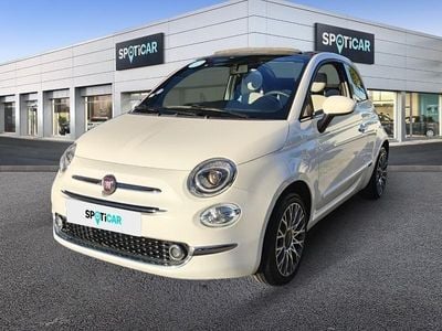 Bossa nova white pastel Occasion 2020 Fiat 500 Star Cabriolet | 12 990 € (Prix juste)