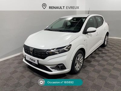 Blanc Occasion 2022 Dacia Sandero Comfort Citadine | 12 980 € (Prix assez cher)