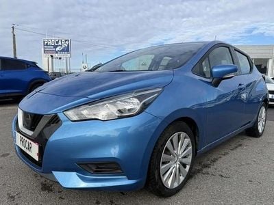 Bleu Occasion 2019 Nissan Micra Acenta Citadine | 10 290 € (Bon prix)