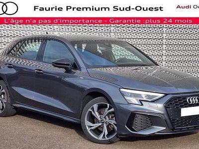 Occasion Audi A3 S-Line 116 ch (85 kW) 2022 Gris daytona nacré