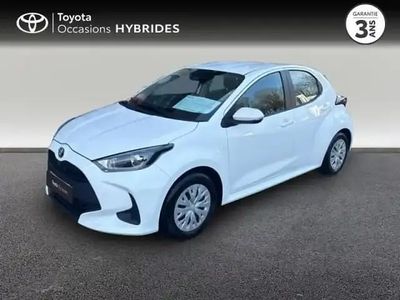 Blanc Occasion 2022 Toyota Yaris Hybrid Berline | 17 690 € (Bon prix)