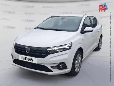 Blanc Occasion 2021 Dacia Sandero Comfort Berline | 13 499 € (Prix juste)