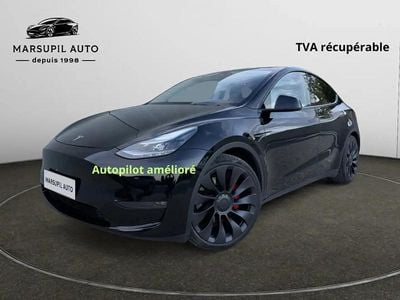 Noir Occasion 2022 Tesla Model Y Performance SUV | 37 900 € (Prix juste)