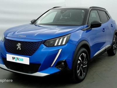 Bleu Occasion 2022 Peugeot e-2008 GT SUV | 19 480 € (Prix juste)