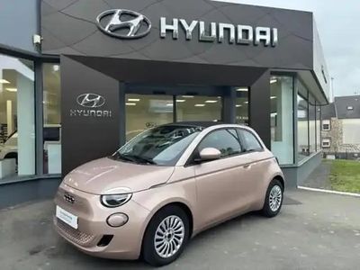 Occasion Fiat 500e 86 kW (118 ch) 2023 Rose gold métal Citadine