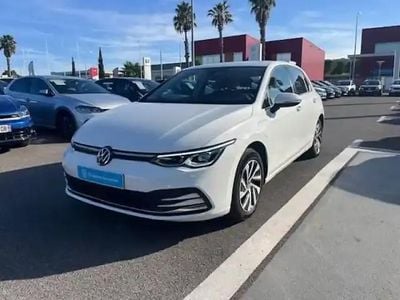 Blanc Occasion 2021 VW Golf VIII Style Berline | 21 990 € (Bon prix)