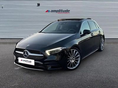 Noir Occasion 2019 Mercedes A180 AMG line Berline | 24 499 € (Prix assez cher)