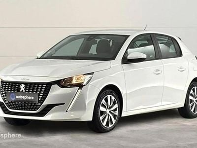 Blanc Occasion 2020 Peugeot 208 Active Citadine | 11 799 € (Prix assez cher)