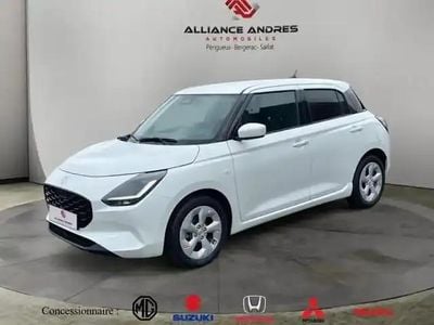 Occasion Suzuki Swift 2025 Pure white pearl metal/toit min gray Citadine