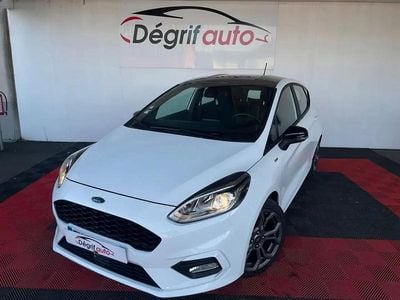 Blanc Occasion 2018 Ford Fiesta ST-Line Berline | 8 990 € (Prix juste)