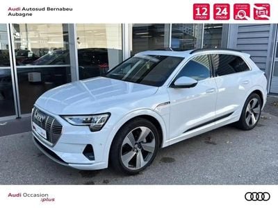 Blanc Occasion 2019 Audi e-tron Advanced Plus SUV | 36 980 € (Prix juste)