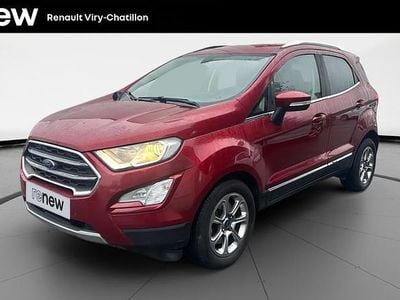Rouge Occasion 2018 Ford Ecosport Titanium SUV | 13 890 € (Prix juste)