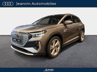 Gris typhon métallisé Occasion 2025 Audi Q4 e-tron Advanced Plus SUV | 48 890 € (Prix juste)