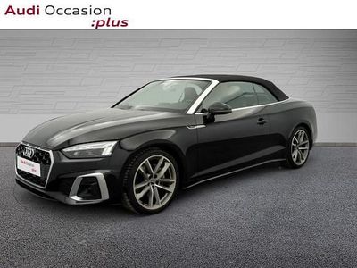 Noir mythe métallisé Occasion 2023 Audi A5 Cabriolet S-Line Cabriolet | 41 900 €