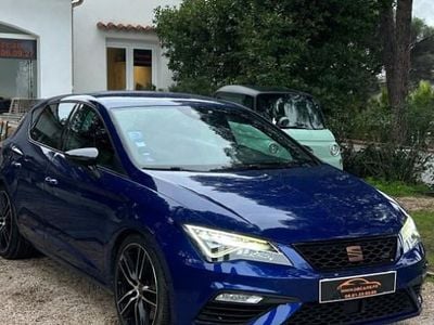 Bleu Occasion 2019 Seat Leon CUPRA Berline | 18 890 € (Bon prix)