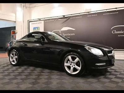 Noir Occasion 2015 Mercedes SLK200 Cabriolet | 9 950 €
