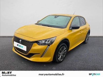 Jaune Occasion 2022 Peugeot e-208 Style Citadine | 18 690 € (Prix assez cher)