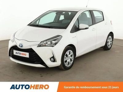 Blanc Occasion 2018 Toyota Yaris Hybrid Citadine | 12 590 € (Super prix)