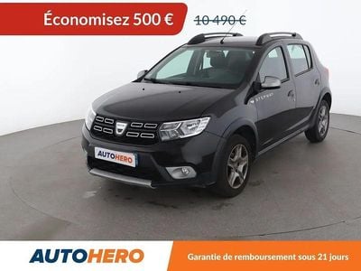 Noir Occasion 2017 Dacia Sandero Stepway Citadine | 9 990 € (Prix juste)