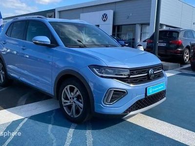 Bleu Occasion 2024 VW T-Cross R-line SUV | 26 999 € (Prix juste)