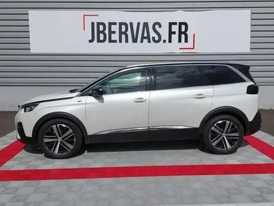 Blanc Occasion 2018 Peugeot 5008 GT Monospace | 32 599 €