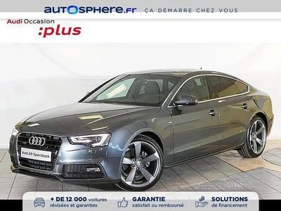 Gris Occasion 2017 Audi A5 Sportback S-Line Citadine | 42 990 €