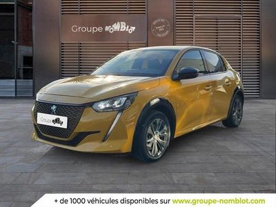 Occasion Peugeot e-208 Style 100 kW (136 ch) 2022 Jaune Citadine
