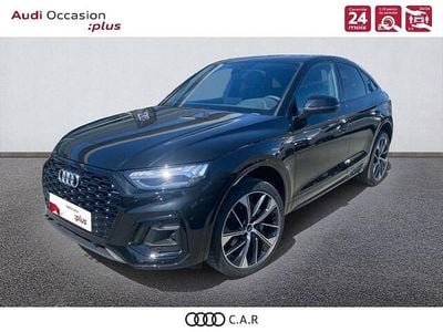 Noir mythe métallisé Occasion 2024 Audi Q5 Sportback S-Line SUV | 65 900 € (Prix assez cher)