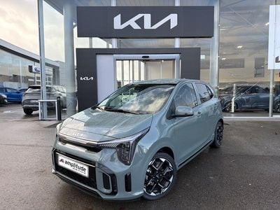 Vert lichen mã©tallisã© Nouvelle 2025 Kia Picanto GT-Line Citadine | 17 999 € (Prix juste)