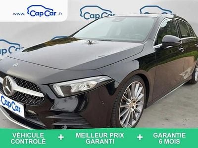 Occasion Mercedes A180 AMG line 136 ch (100 kW) 2019 Noir Berline