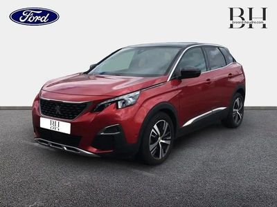 Rouge Occasion 2019 Peugeot 3008 GT-line SUV | 16 980 € (Prix juste)