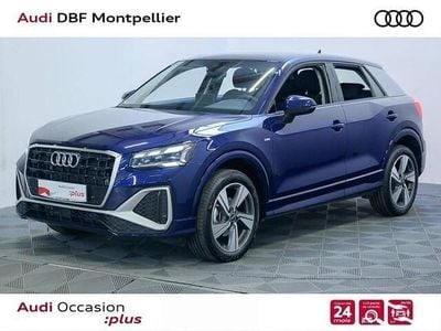 Occasion Audi Q2 Advanced Plus 150 ch (110 kW) 2024 Bleu navarre métallisé SUV