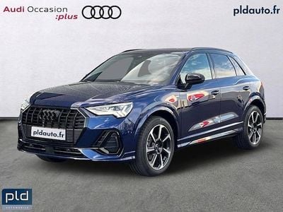 Bleu navarre métallisé Occasion 2025 Audi Q3 S-Line SUV | 48 990 € (Prix cher)