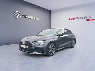 Gris daytona nacré Occasion 2023 Audi A3 S-Line | 34 900 € (Bon prix)