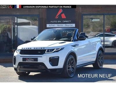 Blanc Occasion 2016 Land Rover Range Rover evoque SE Dynamic Cabriolet | 21 990 € (Prix juste)