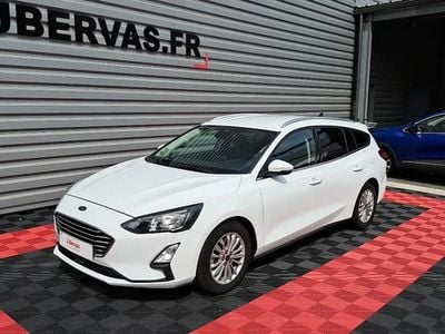 Blanc Occasion 2021 Ford Focus Titanium X Break | 13 990 € (Bon prix)