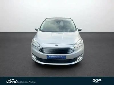 Gris lunaire Occasion 2018 Ford C-MAX Titanium Monospace | 9 890 € (Prix assez cher)