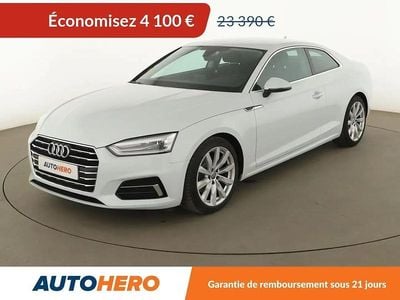 Blanc Occasion 2018 Audi A5 Design Coupé | 19 290 € (Super prix)