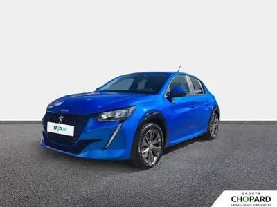 Bleu Occasion 2021 Peugeot e-208 Citadine | 14 299 € (Prix juste)